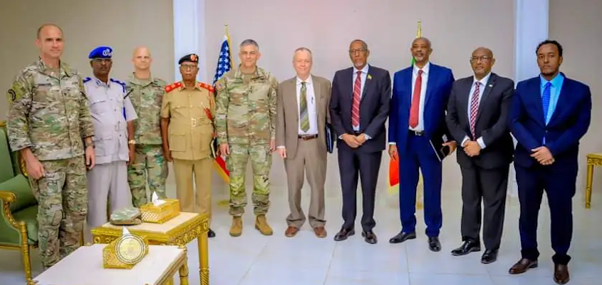 Somaliland and US Officials Meetings