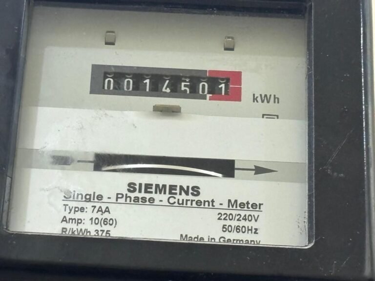 Electricity is Not a Luxury