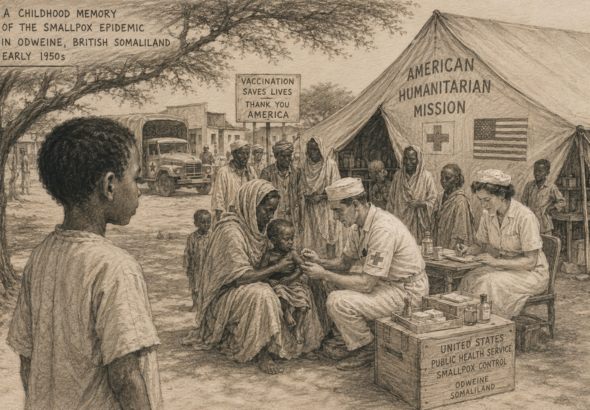 Small box epidemic in British Somaliland in the 50;s