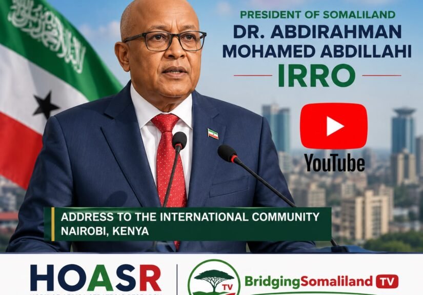 President Irro’s Nairobi Speech: Somaliland’s Global Vision